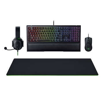 Razer All-Star Gaming Bundle Keyboard + Mouse + Pad + Headset - $119.99