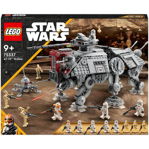 LEGO Star Wars AT TE Walker Set with Droid Figures 75337 Zavvi