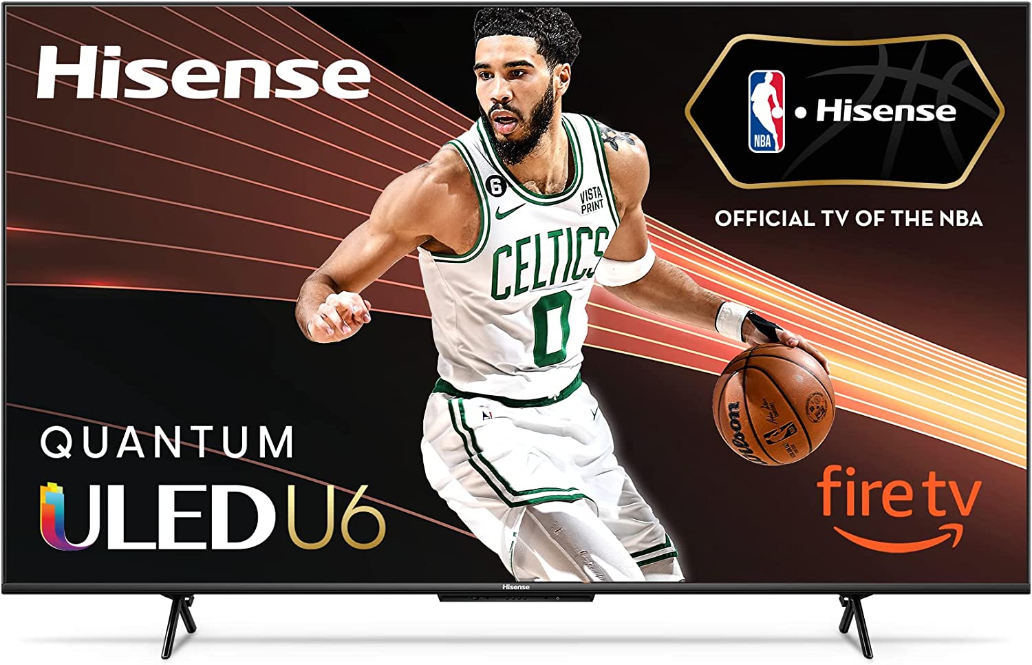 Hisense 50-inch ULED U6 Series Quantum Dot QLED 4K UHD Smart Fire TV (50U6HF, 2022 Model),Black $351.6