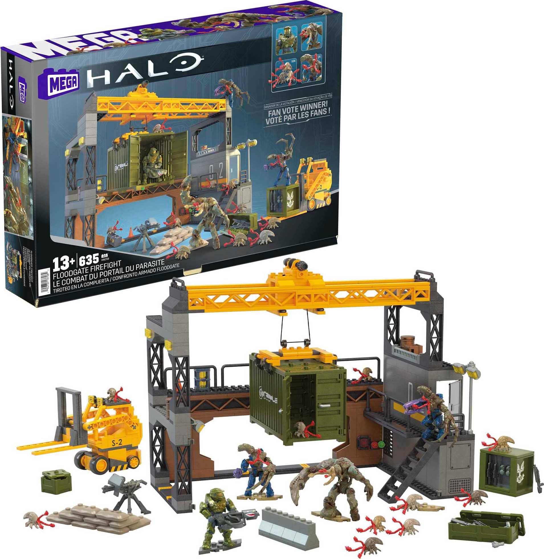 MEGA Construx Halo Infinite Floodgate Firefight Playset $52.85