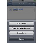 Intego VirusBarrier antivirus for iPad / iPhone (Temp. Price Drop) 99¢ Lifetime License