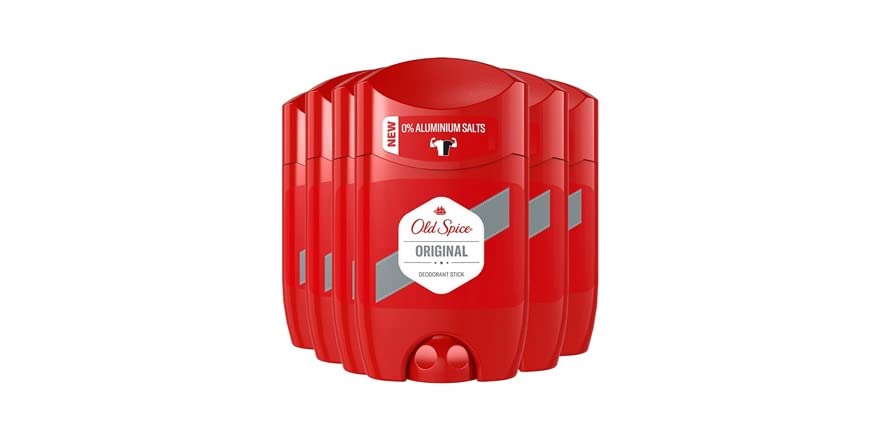 6-Pack Old Spice Deodorant Stick 50ml $20 @ Woot