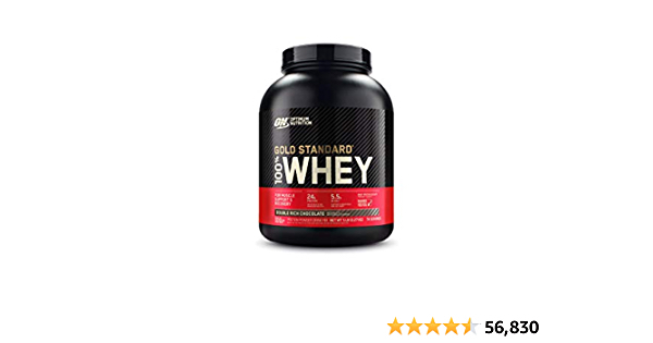 Deal of the day: Optimum Nutrition Gold Standard 100% Whey Protein Powder, Double Rich Chocolate, 5 Pound (Packaging May Vary) - $39.00