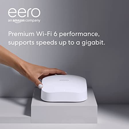 Amazon eero Pro 6 tri-band mesh Wi-Fi 6 router with built-in Zigbee smart home hub $183, $319 & $479