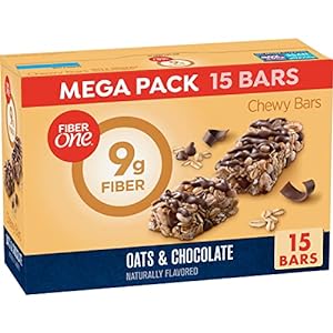 60-Count 1.4 Oz Fiber One Chewy Bars (Oats & Chocolate) $16.94 with discounts + Free Shipping