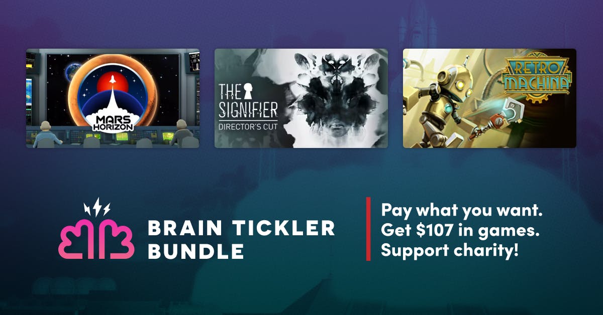 Humble Bundle - Brain Tickler Bundle $1+
