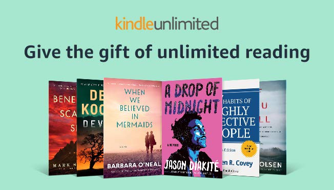 Kindle Unlimited Gift Subscriptions $48