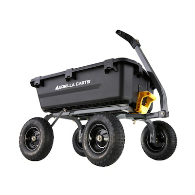 Lowes in-store only clearance YMMV: Gorilla Carts 7-cu ft Poly Yard Cart $150
