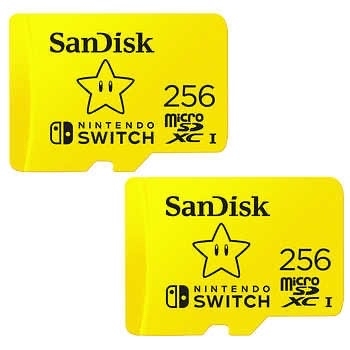 SanDisk 256GB microSDXC Card for the Nintendo Switch, 2-pack at Costco(in-store) - $49.97 YMMV