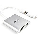 WEme Aluminum Multi-in-1 USB 3.0 Micro SD Card Reader - $6.99 AC @ Amazon