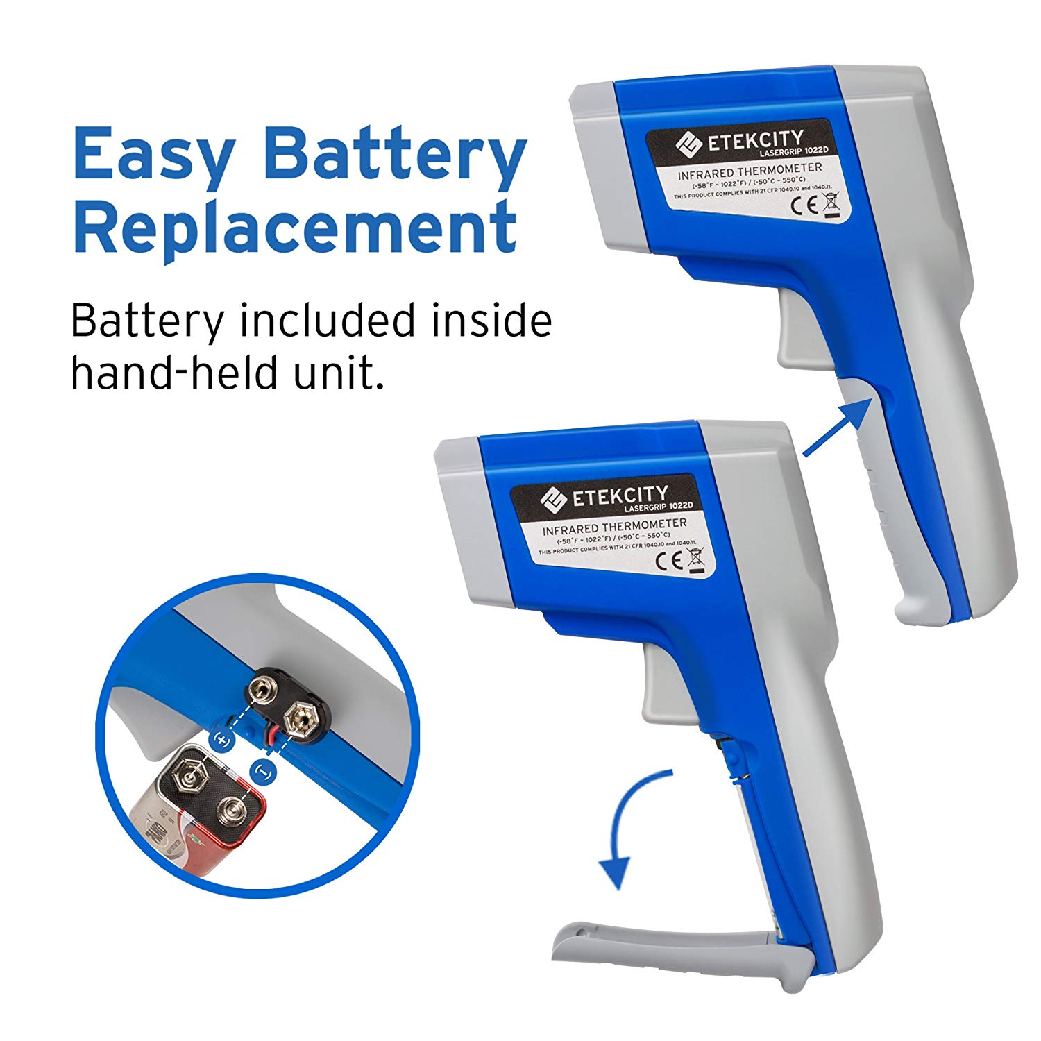 Cyber Monday Sale - Get 20% off Etekcity 1022D Dual Laser Digital Infrared Thermometer Temperature Gun $19.19