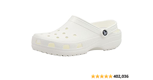 $15 WHITE All sizes / Crocs Unisex-Adult Classic Clogs (Best Sellers) - $15