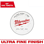 12” Milwaukee x 100 Tooth Circular Saw Blade - $42.74