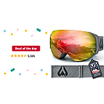 Deal of the day: WildHorn Outfitters Roca Ski Goggles Men, Women, and youth US Ski Team Official Supplier UV400 Anti Fog, and Anti Scratch - $34.99