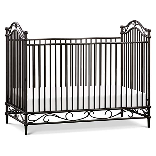 Million Dollar Baby Classic Camellia 3-in-1 Convertible Metal Crib in Vintage Iron, Greenguard Gold Certified $199.99 + Free Shipping