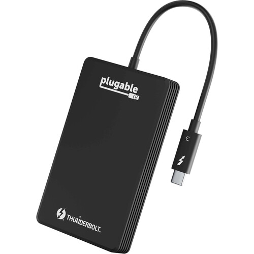 Plugable 2TB Thunderbolt 3 External SSD $219.00 + Free Shipping @B&H Deal Zone