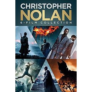 Christopher Nolan 6-Film Bundle (4K UHD, MA) for $19.99