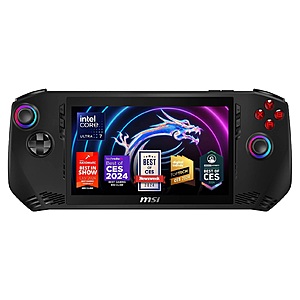 MSI Claw 7" 120Hz Touchscreen Gaming Handheld Intel Core Ultra 7-155H