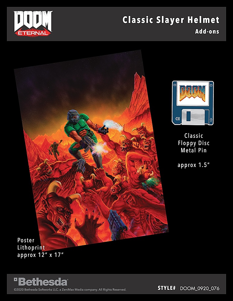 Limited Run Games Classic Doom Helmet Collector's Bundle - $139.99 + tax, free shipping $140