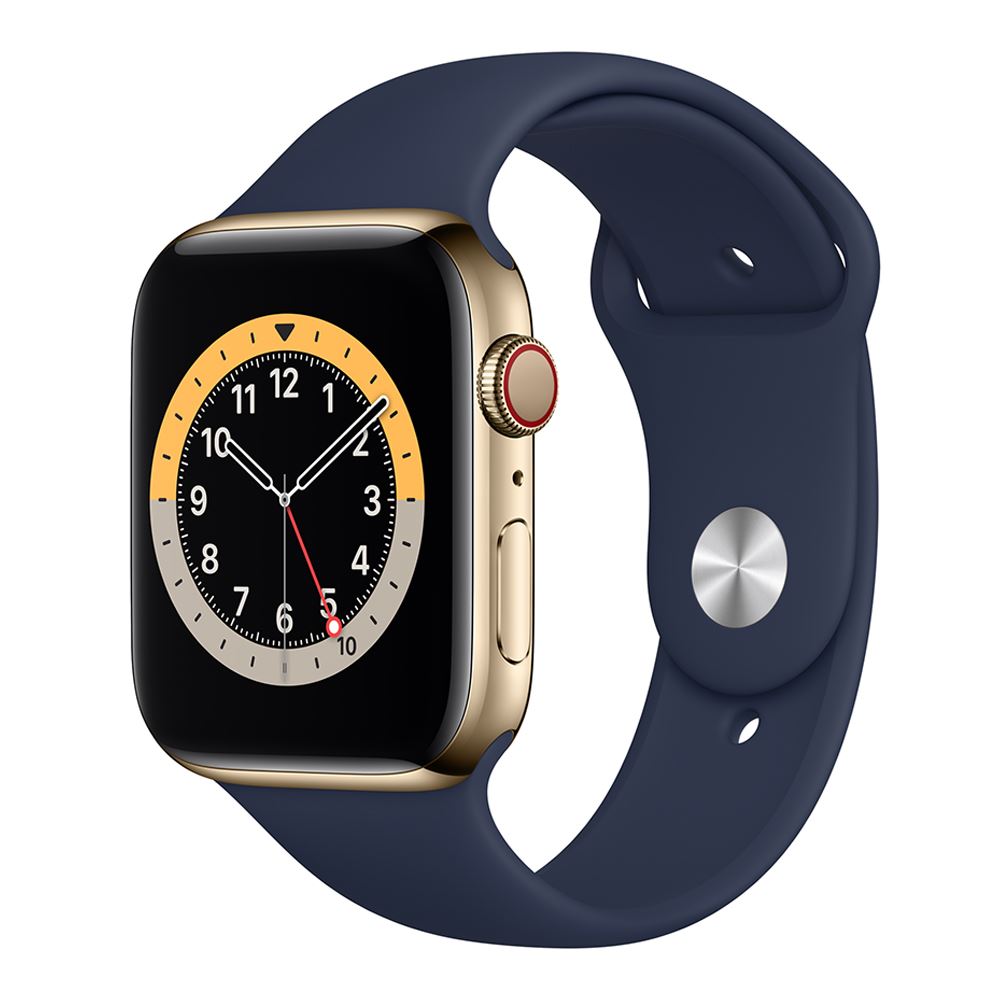 Micro Center - YMMV B&M v limited Apple Watch Series 6 GPS/ Cellular 44/40mm Stainless Steel Smartwatch  - $450
