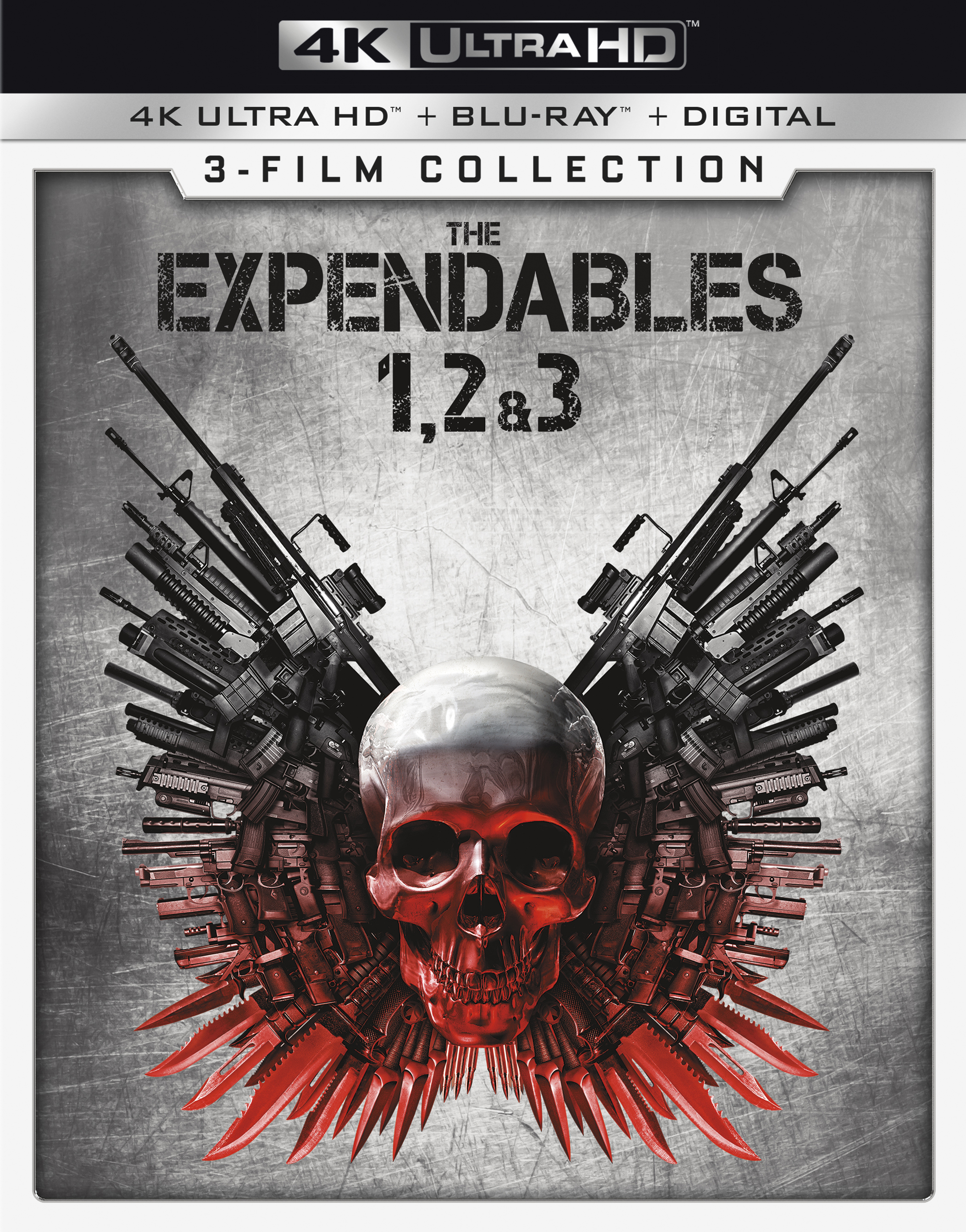 The Expendables 1, 2, and 3 (3-Film Collection) [4K Ultra HD+Blu-ray+Digital] - $16.99