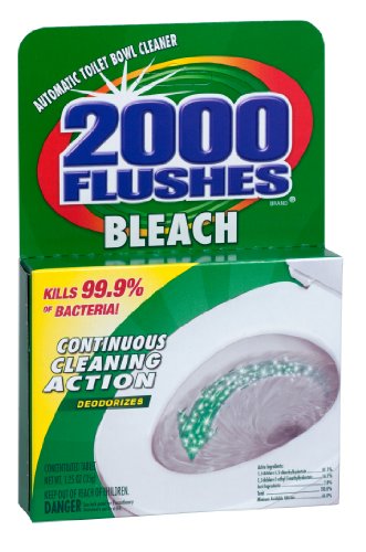 2000 Flushes Bleach Automatic Toilet Bowl Cleaner 8 28 Fs