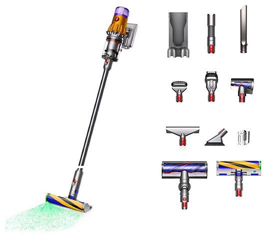 Dyson v12  with 7 tools $450