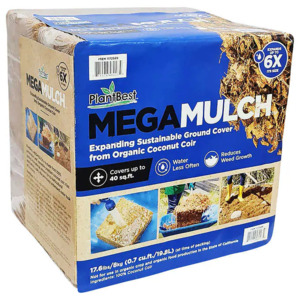 MegaMulch Expanding Coconut Coir mulch, 2-pack Free Shipping $19.99 at Costco