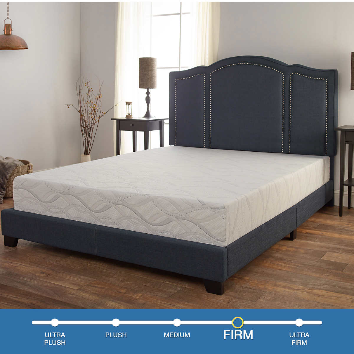 Amazon Com Serene Bed 10 Luxury Mattress With Supportive Air Technology Certipur Certified Usa Made Sleep Cool Foam Moisture Wicking Cover Full Furniture Decor