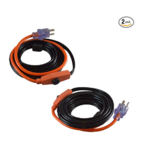 GardenHOME Pipe and Valve (2X6Feet) Heat Cables, 6FeetX2, Black for $35.99 @amazon.com