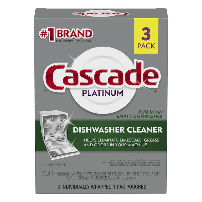Cascade dishwasher cleaner 3 pack 1.17 Lowe's in store ymmv