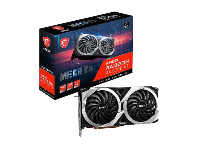 MSI MECH 2X Radeon RX 6700 XT $350 | OC variant $370