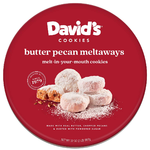 32-oz David’s Butter Pecan Meltaway Cookies $11