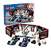 LEGO City F1 Garage &amp;amp; Mercedes-AMG &amp;amp; Alpine Cars Toy - Model Race Car Building Toy and Portable Playset - $50.30