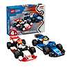 LEGO City F1 Williams Racing &amp;amp; Haas F1 Race Car Toys - $12.50