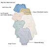 Bliss by Garanimals Baby Boys or Girls Cotton Days of the Week Bodysuits Set, 7-Piece, Sizes 0M-18M (2 colors) - $9.50