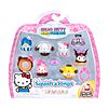 Squish-a-longs Hello Kitty and Friends Ice Cream Mini-Squish + Accessory 6-Pack - $7.83