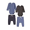 Modern Moments by Gerber Baby Neutral Super Soft Viscose Outfit Set, 4-Piece, Sizes Newborn - 12 Months (various) - $4.50