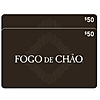 Costco Members - Fogo de Chao Brazilian Steakhouse Two Restaurant $50 eGift Cards ($100 Value) - $74.99