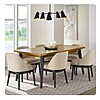 Better Homes & Gardens Nola Extendable Dining Table, Light Honey Wood Finish