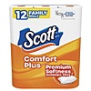 12-pk Scott Comfort Plus Family Rolls or 6-ct Mega Family Rolls (Soft Lavender)