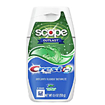 4.6-Oz Crest Scope Liquid Gel Toothpaste (Various), 3 for $5.50 + $5 Walgreens Cash + Free Store Pickup ($10 Min.)