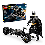 $38.99 - LEGO - DC Batman: Batman Construction Figure &amp; the Bat-Pod Bike Action Toy 76273