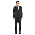 Chaps Men's Solid Classic Fit Tailored Suit (Black) - $22.64