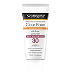 Neutrogena Clear Face Sunscreen Lotion for Acne-Prone Skin, Broad Spectrum SPF 30 Facial Sunscreen - 3fl oz - $3.68