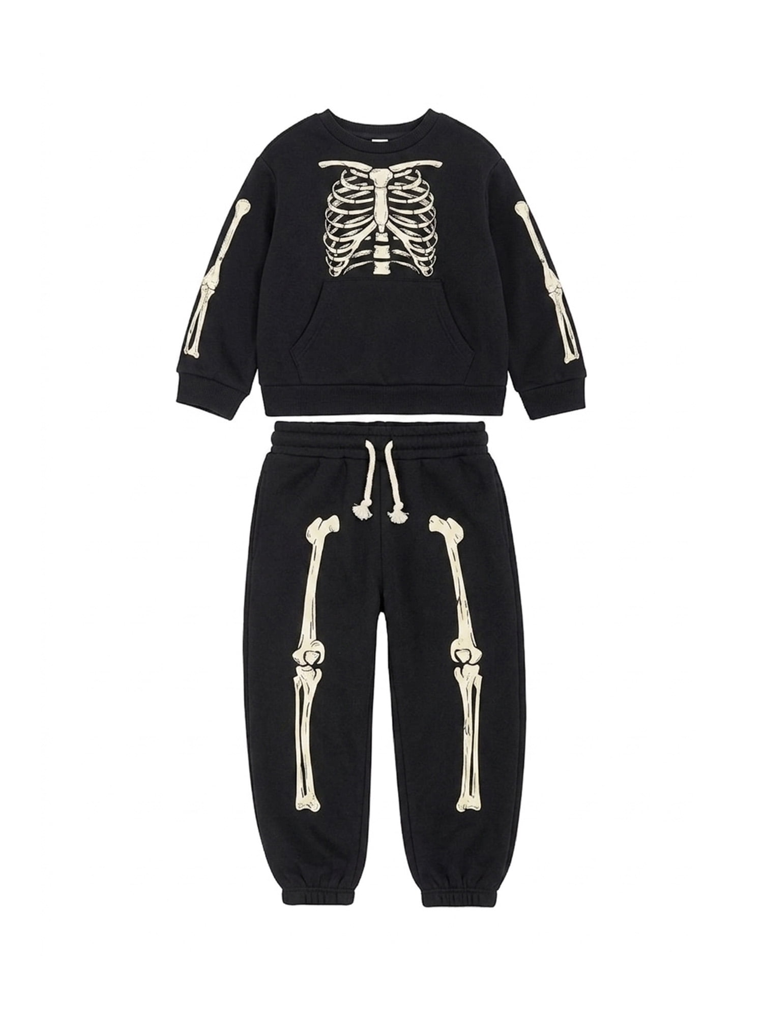 Way To Celebrate Toddler Halloween Pullover and Jogger Set, Sizes 12M-5T (4 designs)