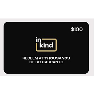Costco Members - inKind $100 E-Gift Card - $65