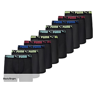 10-Pack PUMA Men's Sport Mesh or Performance Boxer Briefs (Various)  + Free S/H for Prime Members