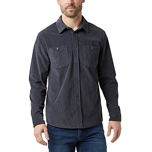 Costco Members - 32 Degrees Men's Corduroy Overshirt - 5/$35 ($7@), 3/$27 ($9@), 1/$14
