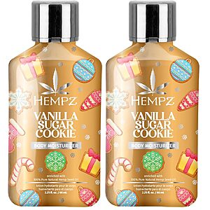 Hempz Mini Vanilla Sugar Cookie Body Moisturizer, Body Lotion, 2.25 fl.oz. (Pack of 2) - $5.34
